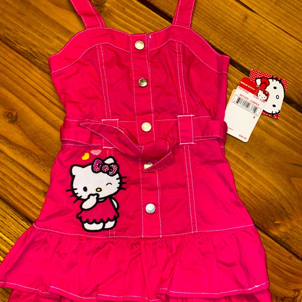 Hello kitty woven jumper